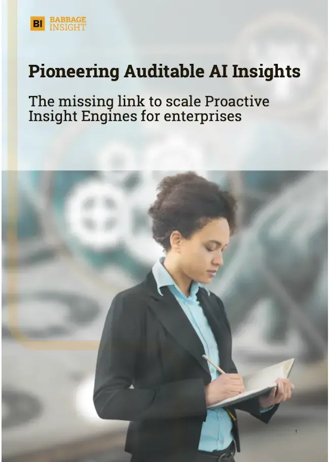 Pioneering Auditable AI Insights